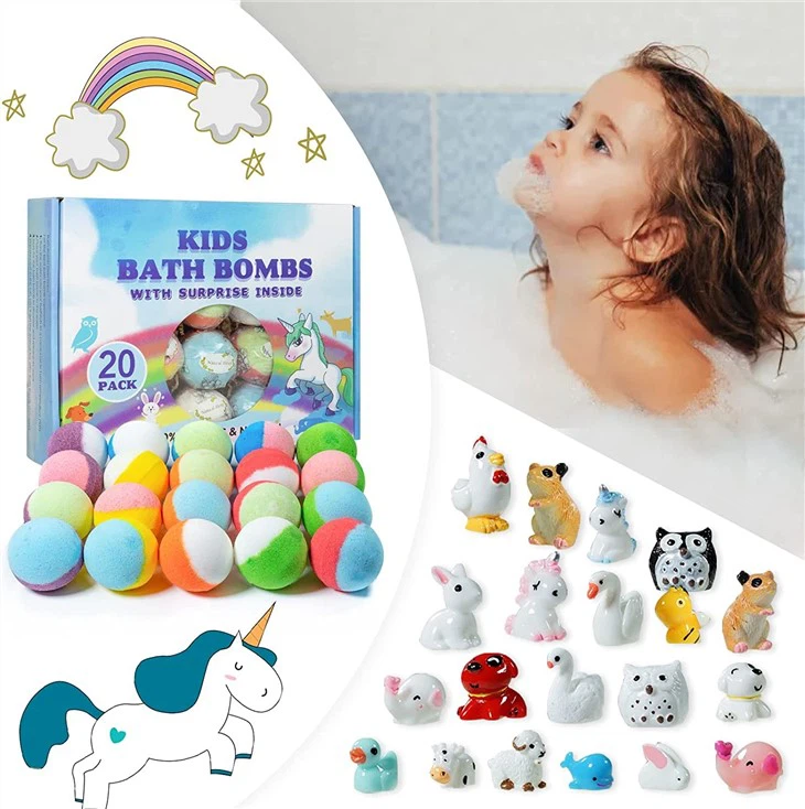 bath bombs with surprise