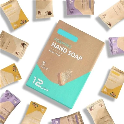 Viên xà phòng rửa tay có thể nạp lại